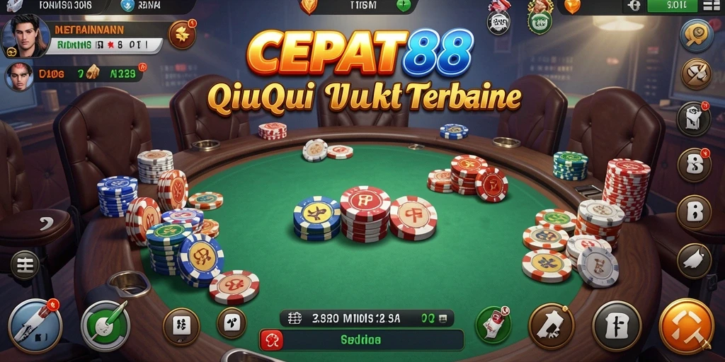 Gameplay seru dan menegangkan dari QiuQiu di CEPAT88.