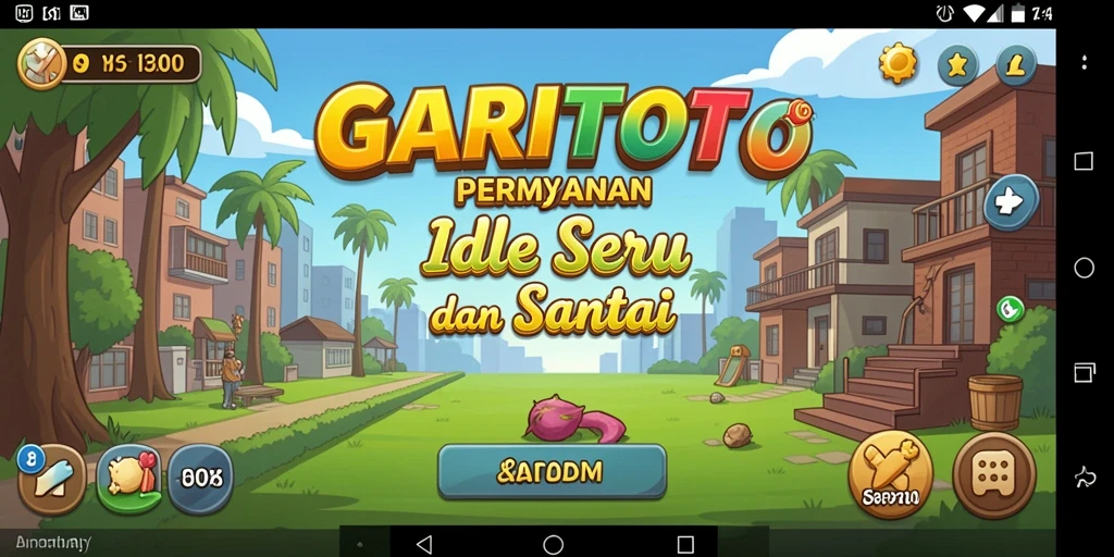 Tampilan gameplay seru dari GARITOTO yang menawarkan pengalaman Idle menarik.
