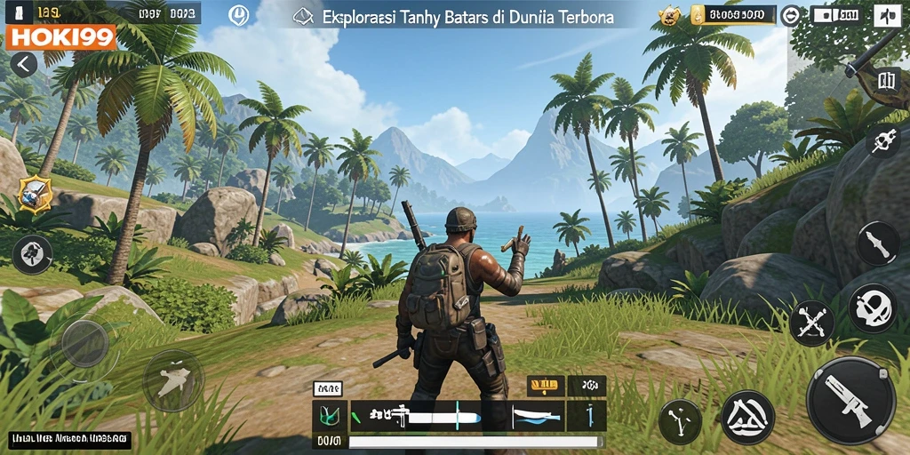 Tampilan gameplay menantang di dunia terbuka HOKI99.