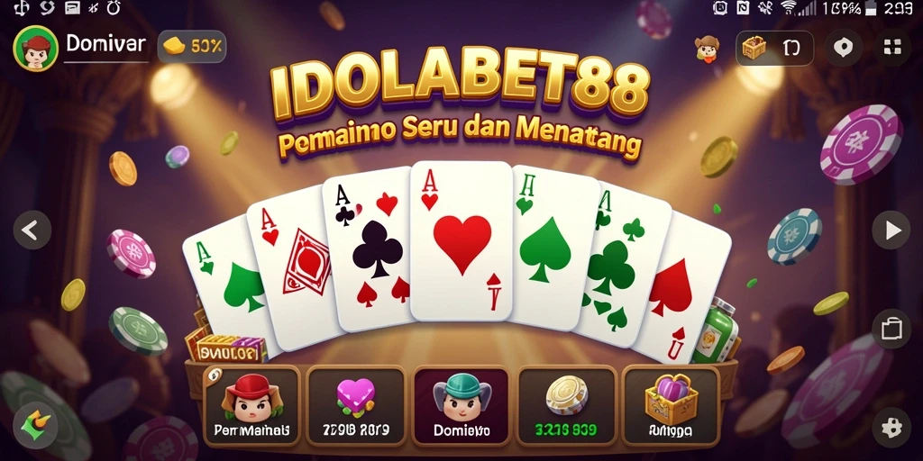 Tampilan gameplay IDOLABET88 yang menarik dan interaktif.