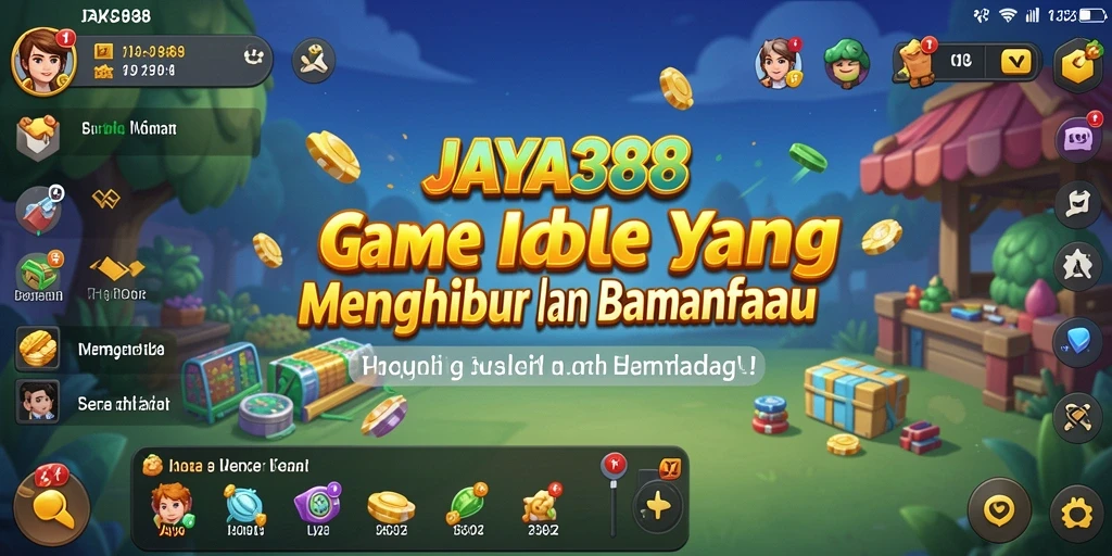 Tampilan gameplay menarik dari JAYA388 dengan elemen Idle.