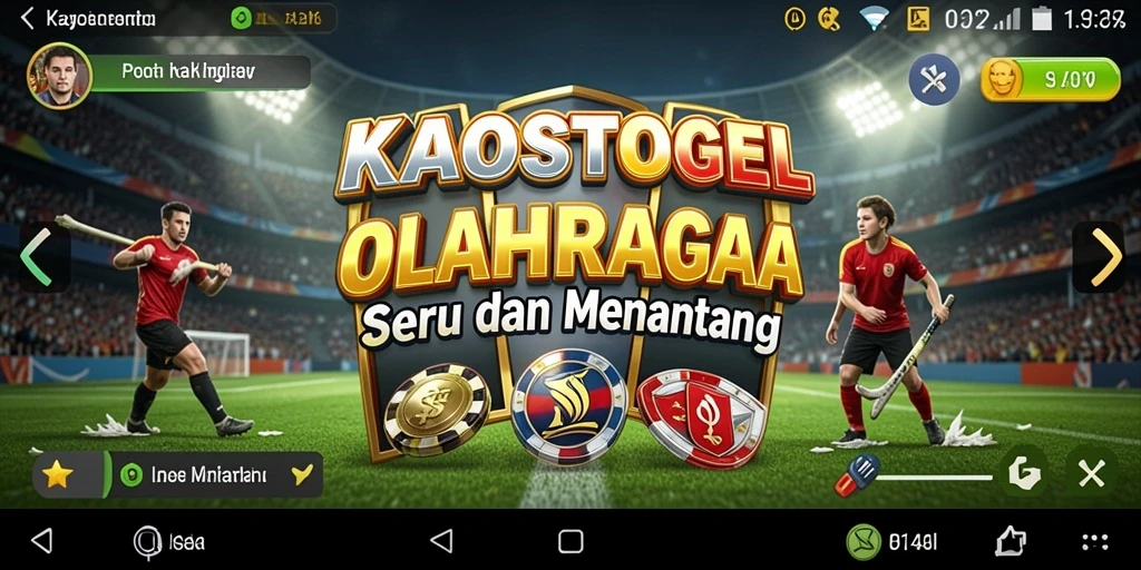 Tampilan gameplay menarik dari KAOSTOGEL dalam aksi olahraga.