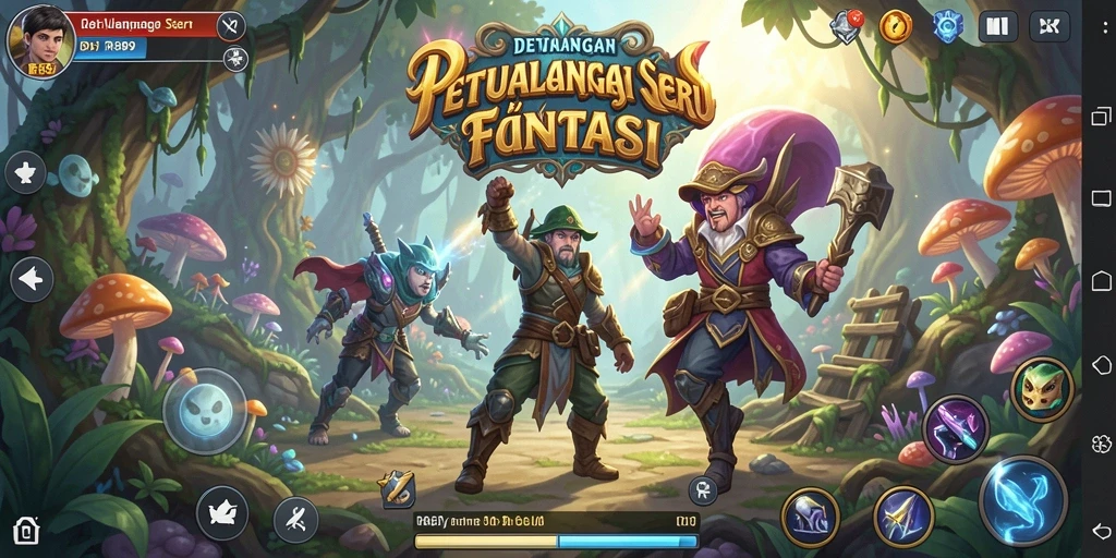 Screenshot dari gameplay petualangan RR89 yang mendebarkan.