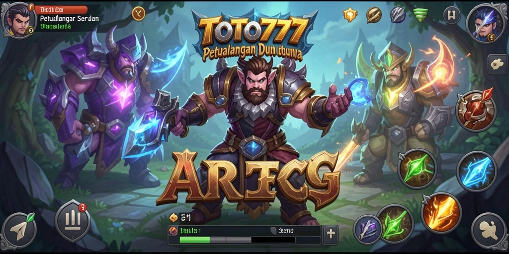 Tangkapan layar TOTO777 menampilkan aksi seru dalam permainan ARPG yang mendebarkan.
